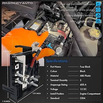 15Chloe3ページ Amazon.com: Battery Distribution Engine Compartment Fuse